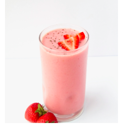 Valentine Strawberry Full Meal Smoothie